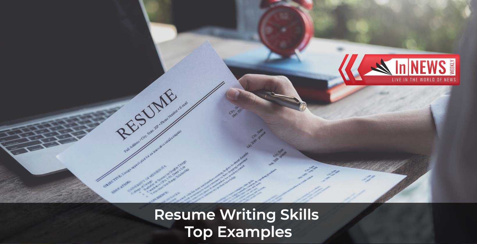 resume writing skills examples